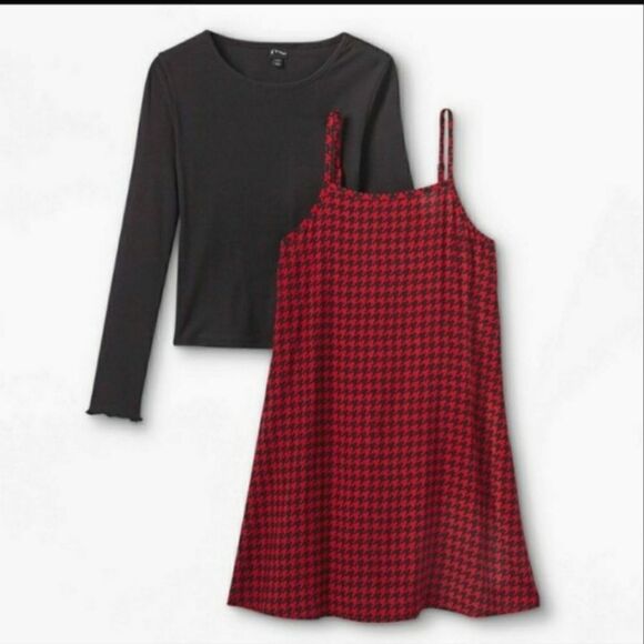 NWT ArtClass 2pc Slip Dress - Picture 1 of 7